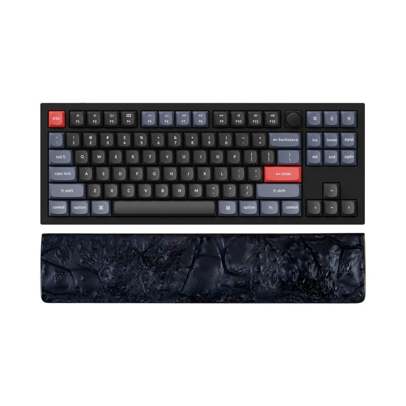 Keychron Resin Palm Rest - Material:Resin - Keyboard Version:Q3 / Q3 Pro / Q3 Max / Q3 HE / V3