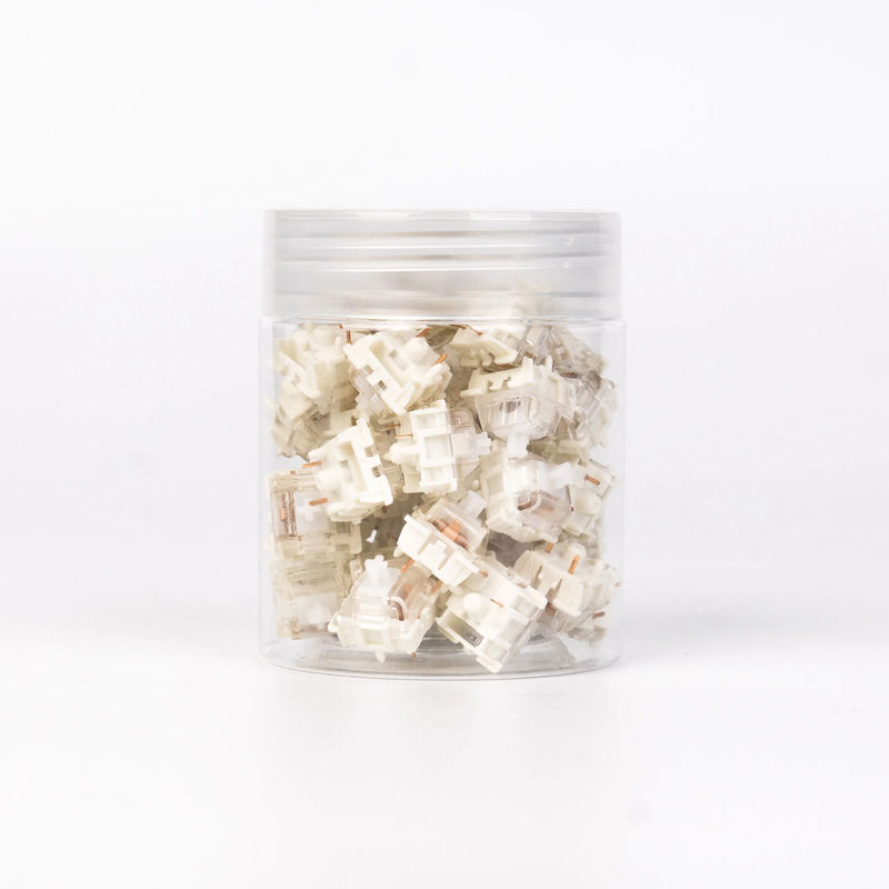 Gateron Silent Switch - Option:White - Quantity of one set:45 Switches