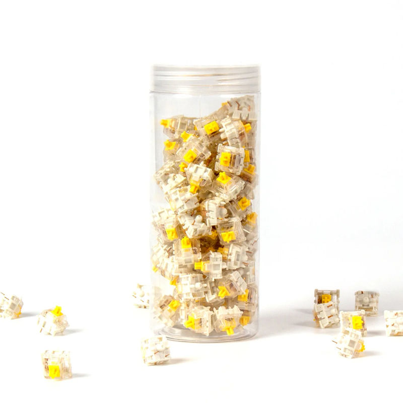 Gateron Silent Switch - Option:Yellow - Quantity of one set:110 Switches