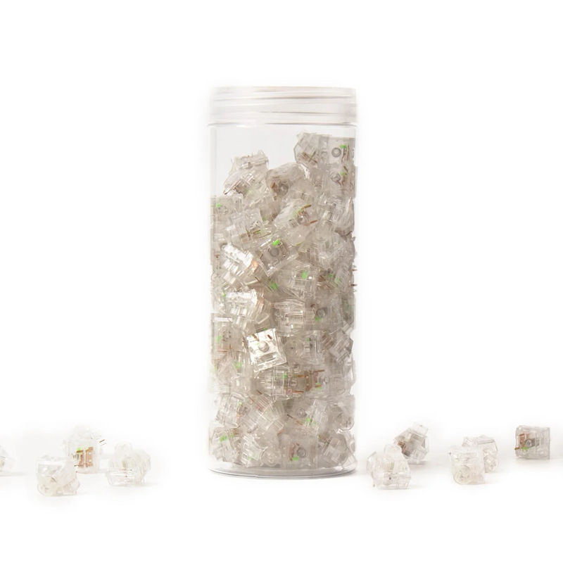 Kailh Jellyfish Box Switch - Option:X (Clicky) - Quantity of one set:110 Switches