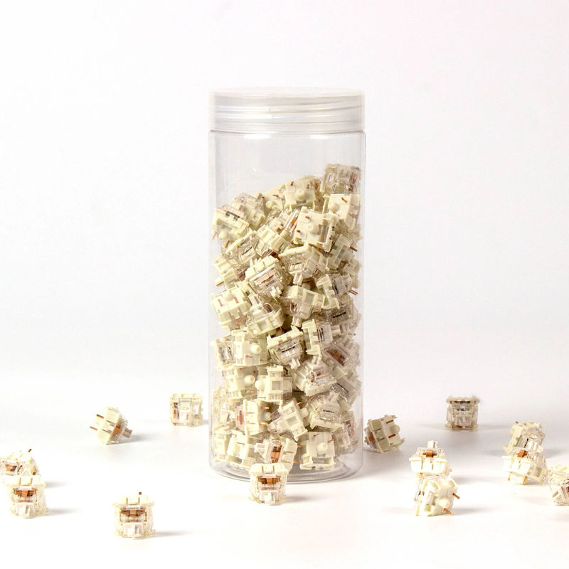 Gateron G Pro 2.0 Switch - Option:White (Two-Stage Spring) - Quantity of one set:110 Switches
