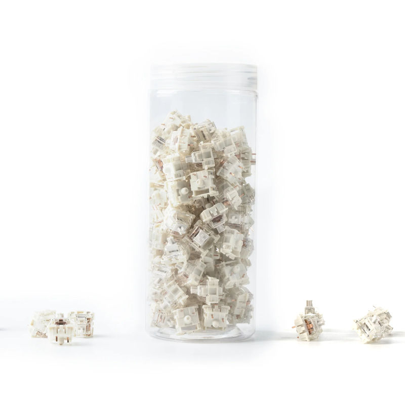 Gateron G Pro 3.0 Switch - Option:White (Two-Stage Spring) - Quantity of one set:110 Switches
