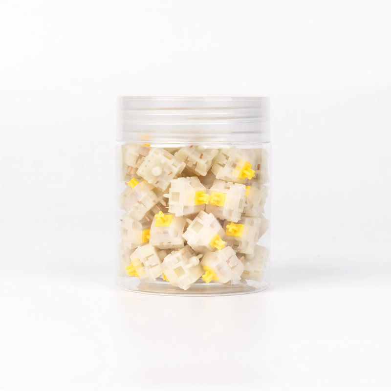 Gateron KS-3 Milky Pro Switch - Option:Yellow - Quantity of one set:45 Switches