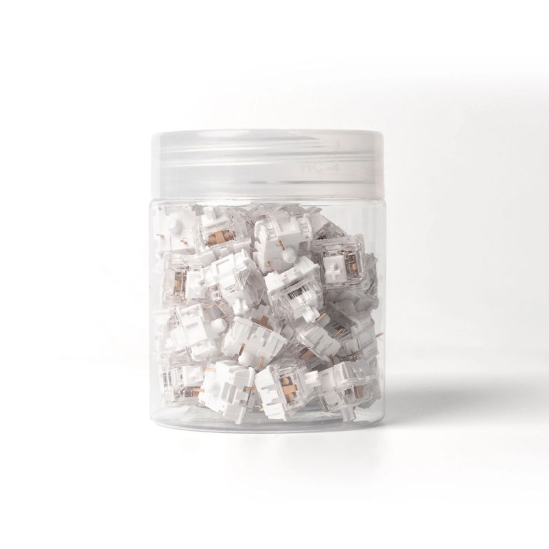 Keychron Silent K Pro Switch - Option:White - Quantity of one set:45 Switches