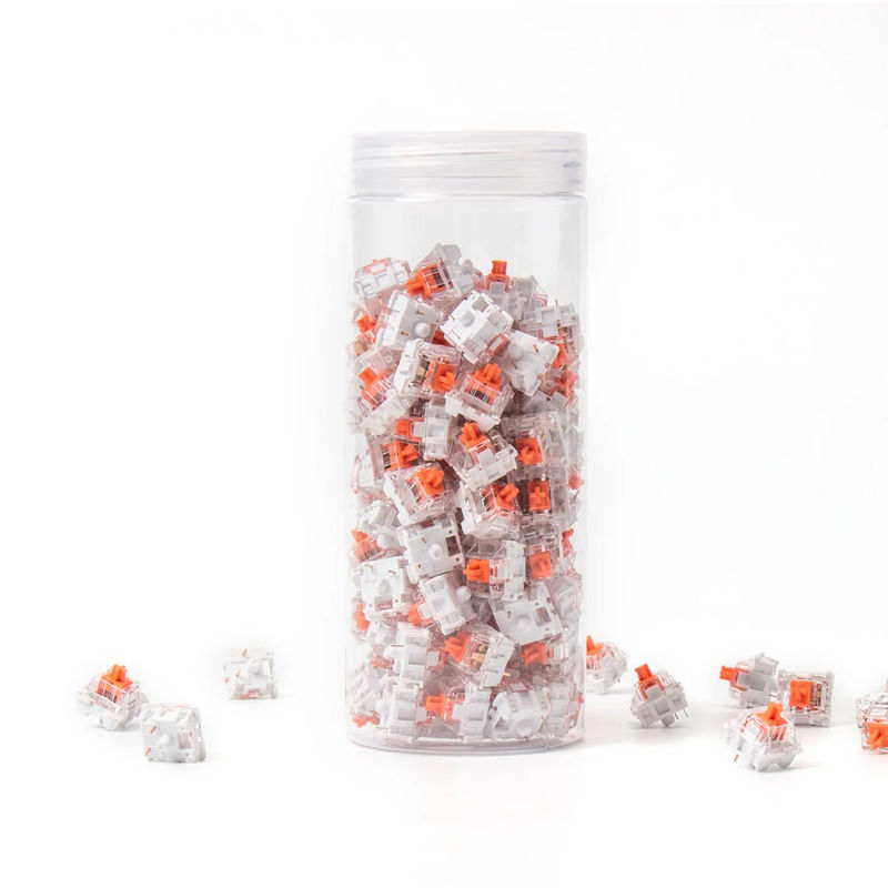 Keychron Silent K Pro Switch - Option:Red - Quantity of one set:110 Switches