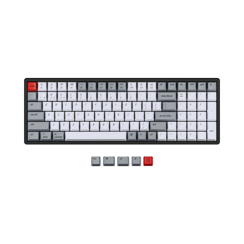 Keychron OEM Profile PBT Retro Keycap Set - Version:OEM Keycap Set - Keyboard Version:Q5 / Q5 Pro / V5 / K4 / K4 Pro