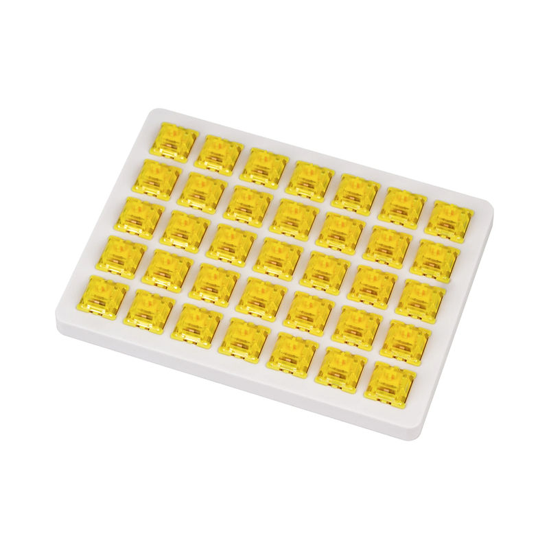 Gateron Phantom Switch - Option:Phantom Yellow - Quantity of one set:35 Switches