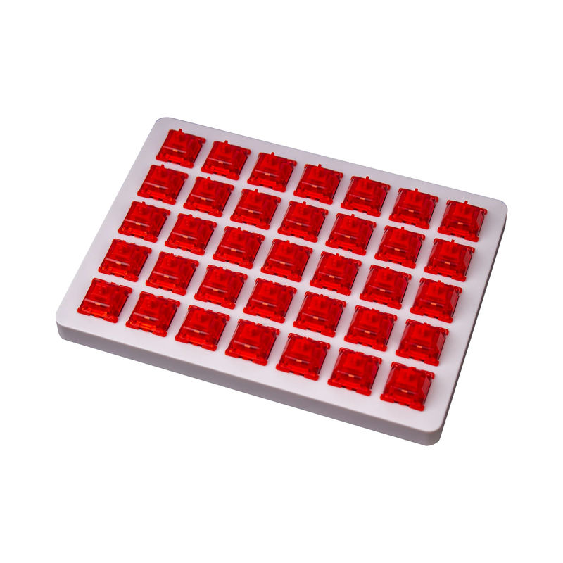 Gateron Phantom Switch - Option:Phantom Red - Quantity of one set:35 Switches