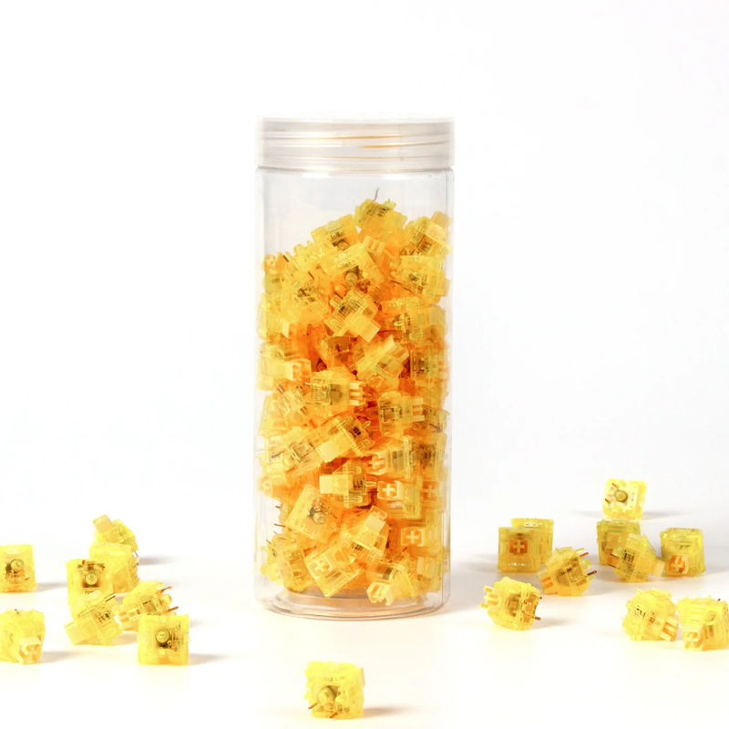 Gateron Ink V2 Switch Set - Option:Yellow - Quantity of one set:110 Switches