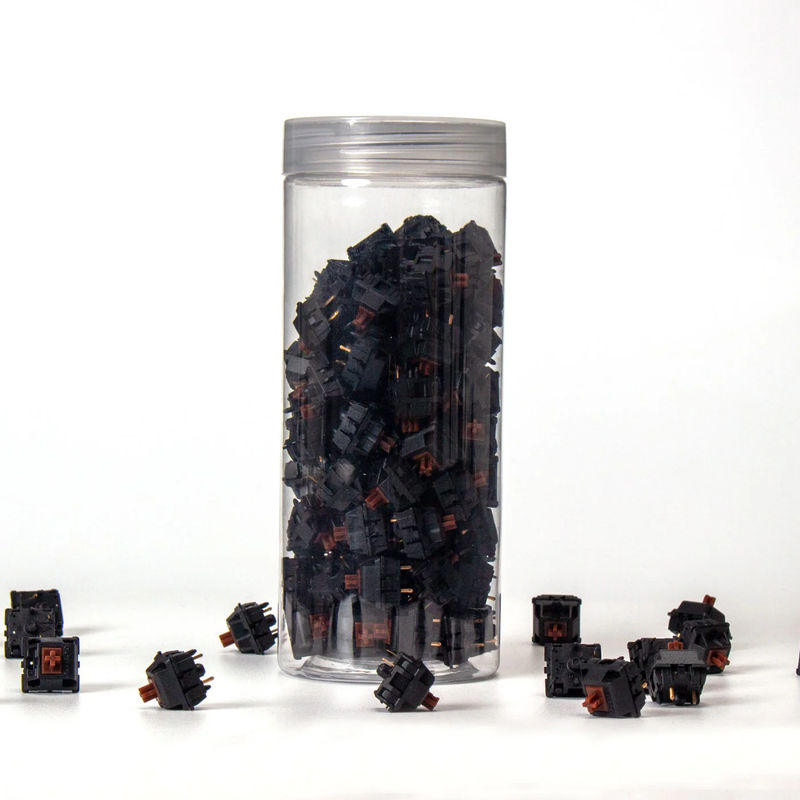 Gateron KS-3X Full Black Switch - Option:Brown - Quantity of one set:110 Switches