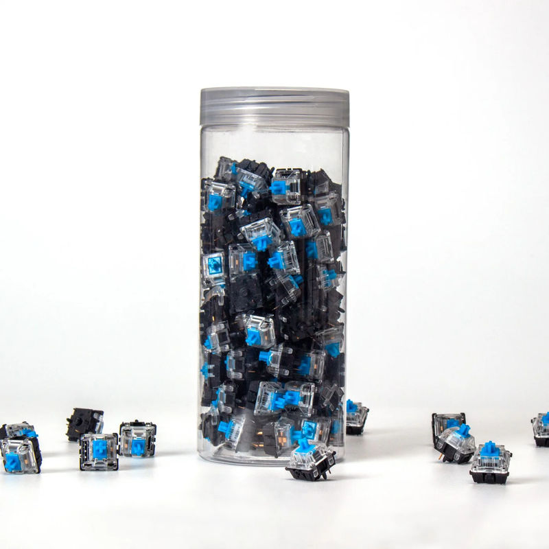Gateron KS-8 Mechanical Switch - Option:Blue - Quantity of one set:110 Switches