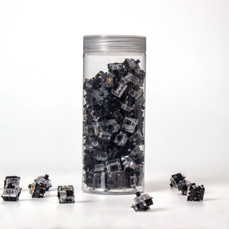 Gateron KS-8 Mechanical Switch - Option:Black - Quantity of one set:110 Switches