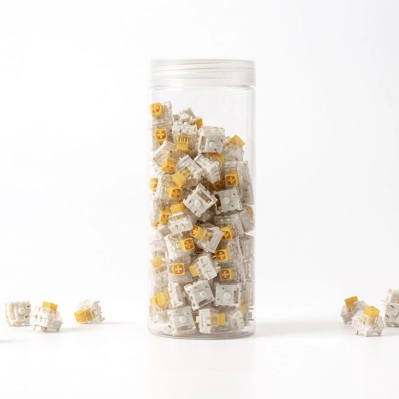 Kailh BOX Heavy Switch - Option:Dark Yellow - Quantity of one set:110 Switches