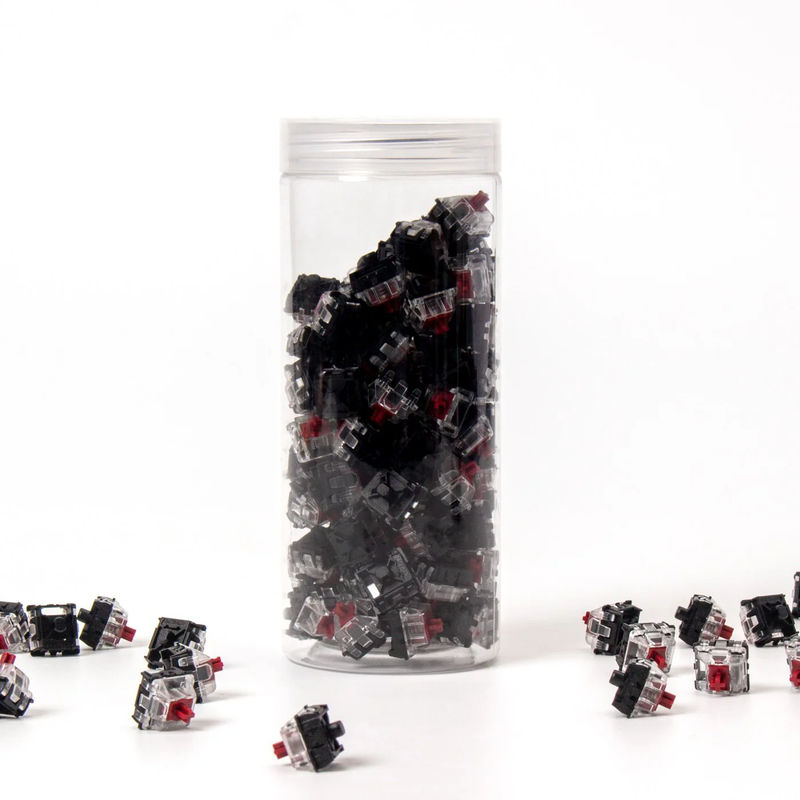 Gateron Optical Switch (Version 2) - Option:Red - Quantity of one set:110 Switches