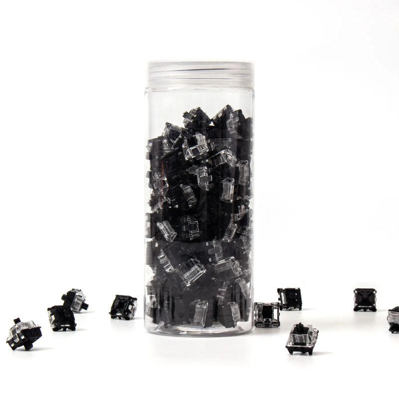 Gateron Optical Switch (Version 2) - Option:Black - Quantity of one set:110 Switches