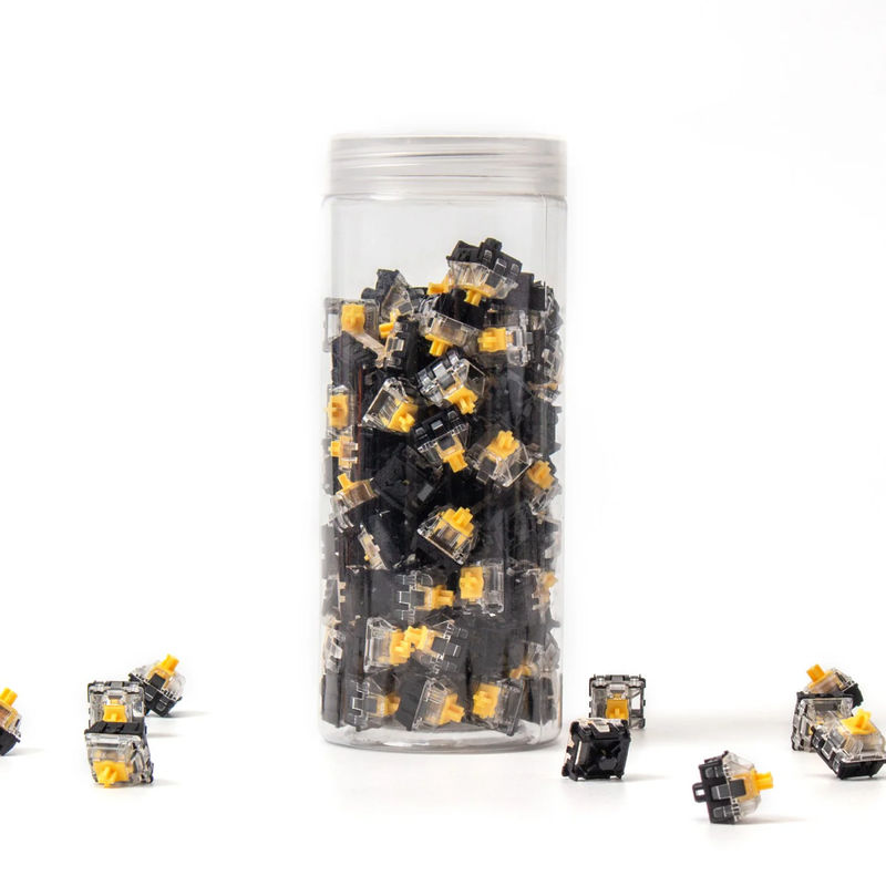 Gateron Optical Switch (Version 2) - Option:Yellow - Quantity of one set:110 Switches