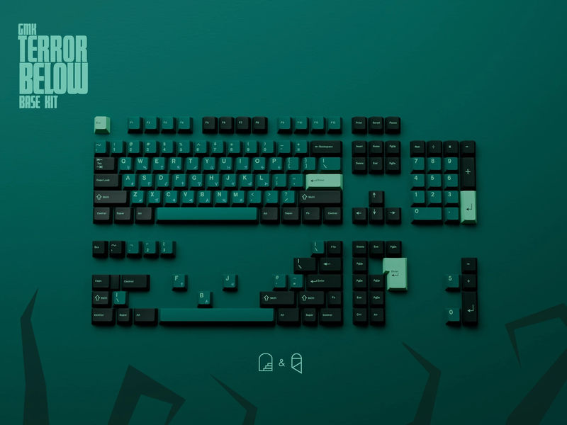GMK Terror Below Keycap Set - Kit:Base