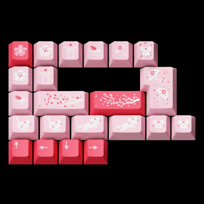 GMK Hazakura Keycap Set - Kit:Novelties