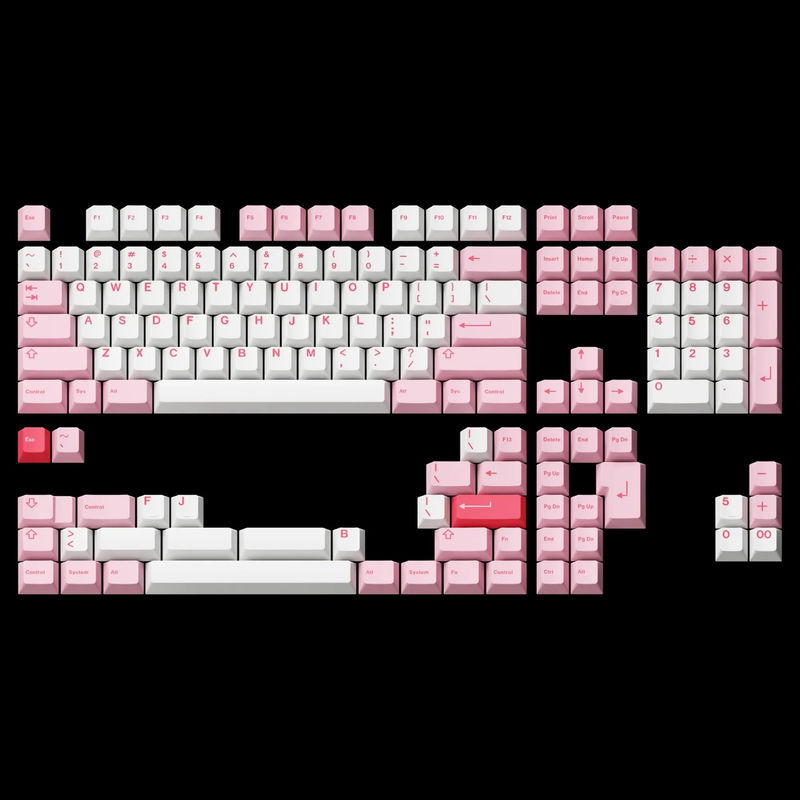 GMK Hazakura Keycap Set - Kit:English Base