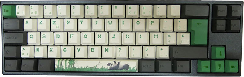 Ducky x Varmilo MIYA Pro Panda French 65% White LED Mechanical Keyboard