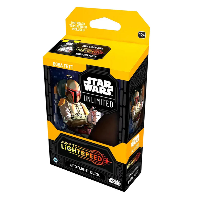 Star Wars Unlimited Jump to Lightspeed Spotlight Deck Boba Fett