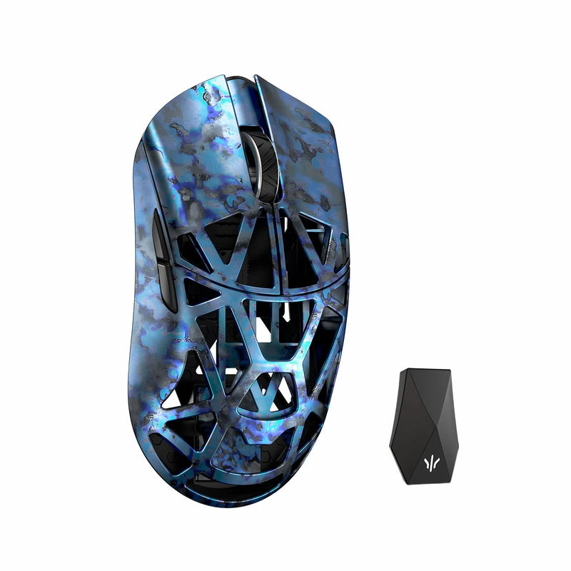 MK x WLMOUSE Beast X Pro Tempered Wireless 8K Mouse - Edition:Solid Sides