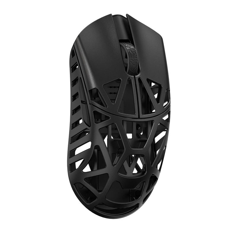 MK x WLMOUSE Beast X Mini Pro Wireless 8K Mouse - Color:Black - Switch Type:Omron Optical - Edition:Side Slits
