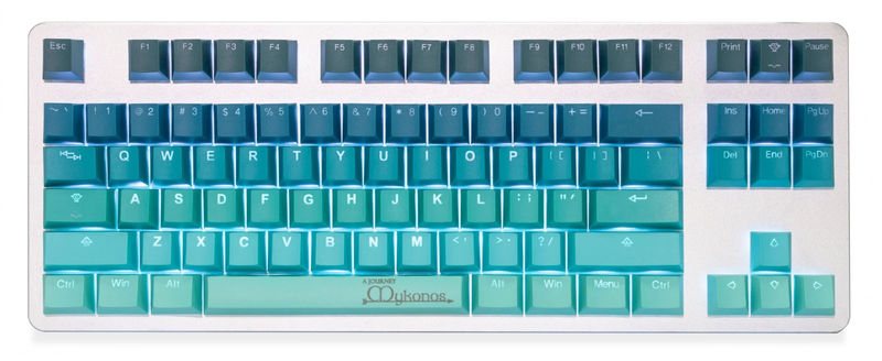 Tai-Hao Mykonos Backlit 150 Key Cubic Double Shot PBT Keycap Set