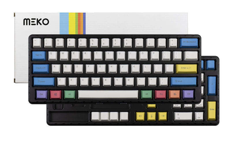 Meko Pop 108 Key ODM Profile Laser Etched PBT Keycap Set