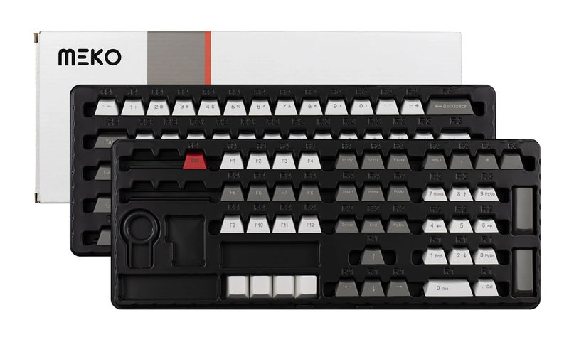 Meko Fly Side Print 108 Key ODM Profile Laser Etched PBT Keycap Set