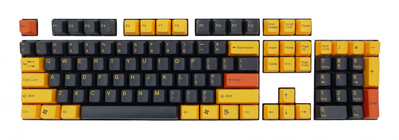 Tai-Hao Yellow Submarine 104 Key OEM Profile Double Shot ABS Keycap Set