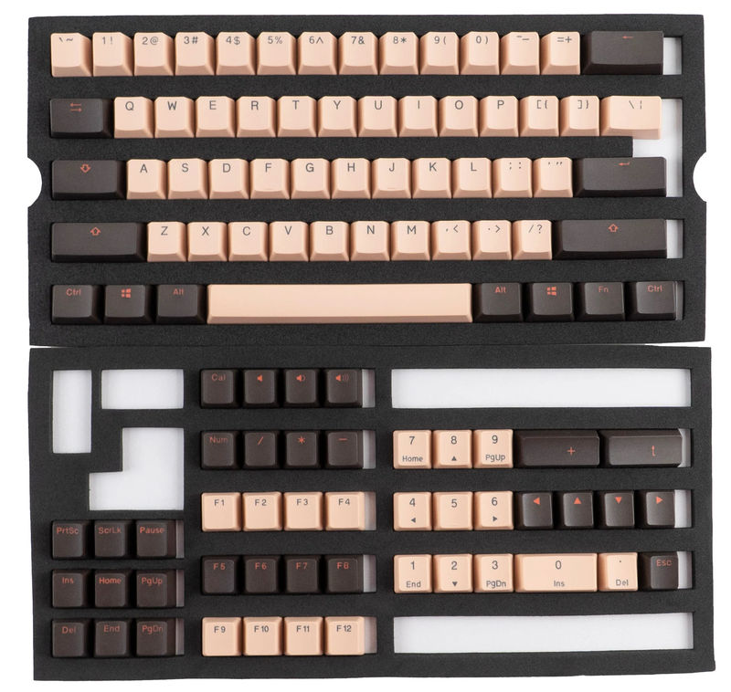 Ducky Rosa 108 Key OEM Profile PBT Seamless Double Shot Keycap Set