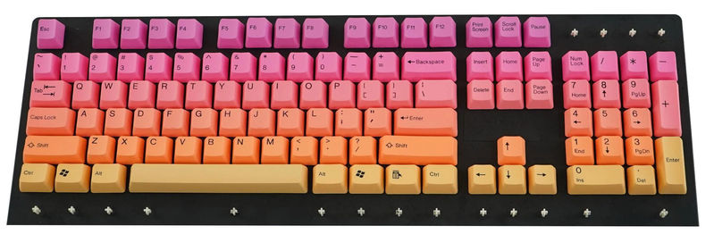Tai-Hao Sunshine 116 Key OEM Profile Double Shot PBT Keycap Set