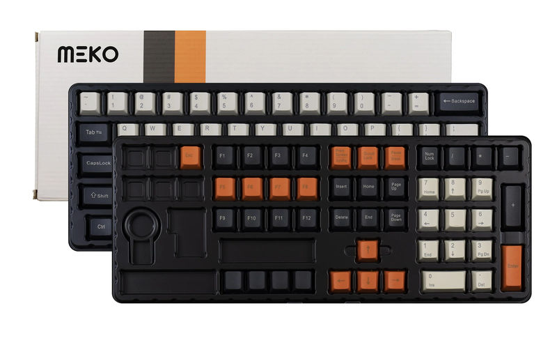 Meko Jacko 108 Key ODM Profile Laser Etched PBT Keycap Set