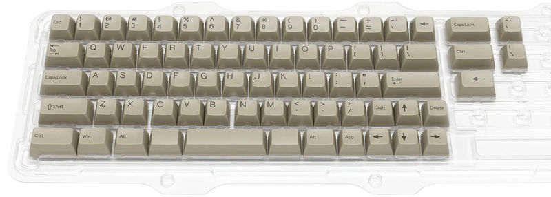 Filco Chocolate MINILA 72 Key SA Profile Double Shot ABS Keycap Set