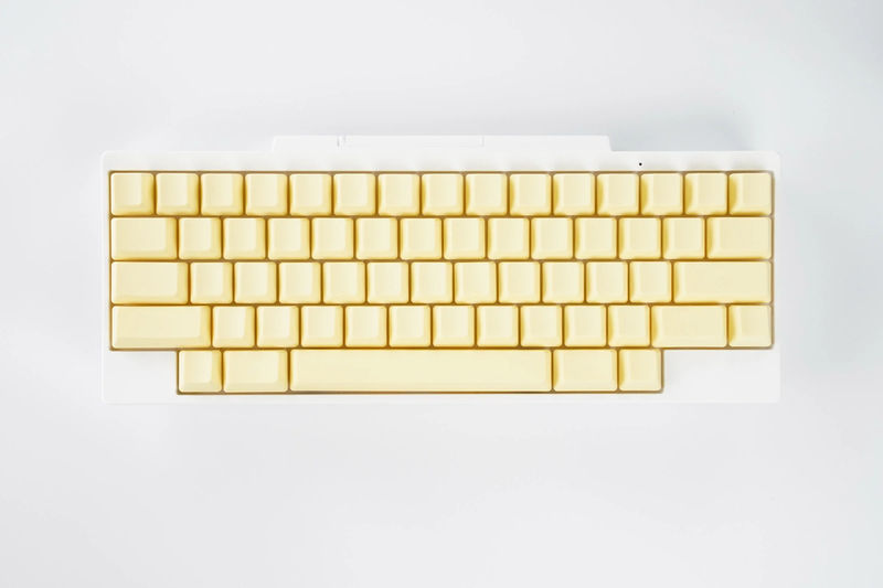 HHKB Dandelion 60 Key Topre Keycap Set - Print Method:Blank
