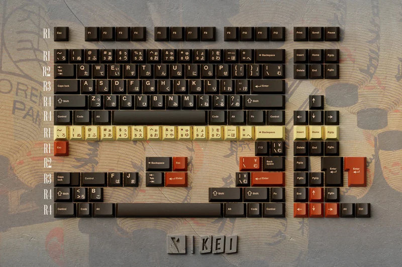 Key Kobo Izakaya Double Shot ABS Keycap Set - Kit:Base