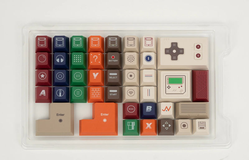 80Retros Game 1989 R2 Cherry Profile Dye Sub Keycap Set - Kit:Novelties