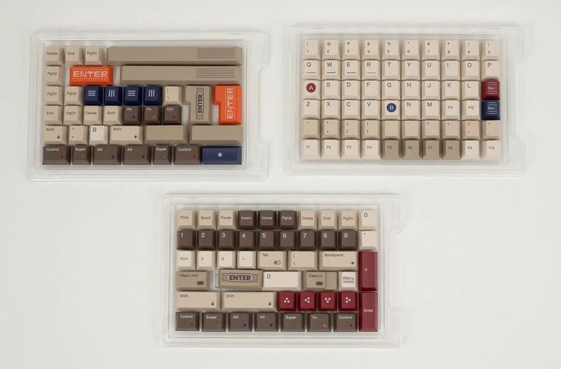 80Retros Game 1989 R2 Cherry Profile Dye Sub Keycap Set - Kit:Base