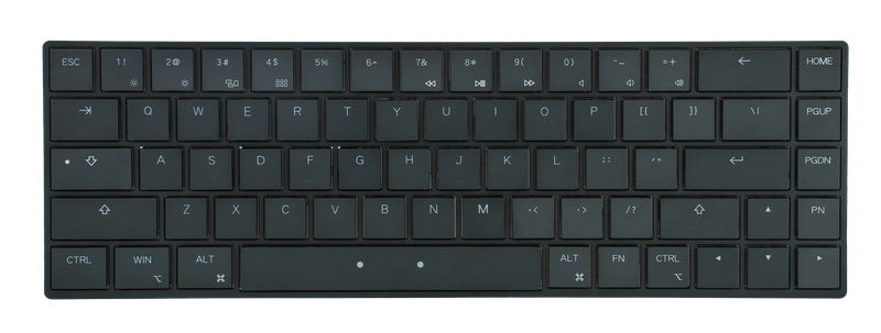 Mistel Air One 65% RGB Ultra Low Profile Mechanical Keyboard - Color:Black - Switch:Cherry MX Ultra Low Profile Clicky