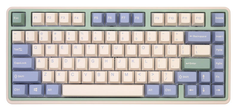Varmilo Minilo VXB81 Eucalyptus 75% Wireless White LED Keyboard - Switch:Varmilo EC Daisy V2