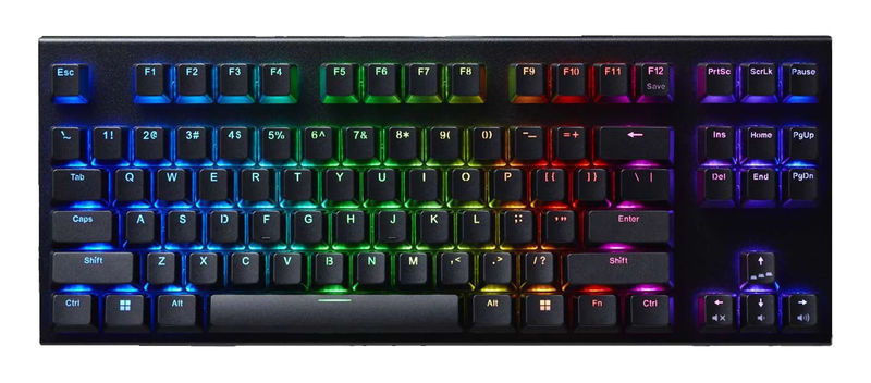 Topre Realforce GX1 TKL RGB Mechanical Keyboard - Switch:Topre Silent 30g - Color:Black