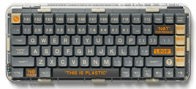 MelGeek Mojo84 Wasteland 75% Hotswap Wireless RGB Mechanical Keyboard
