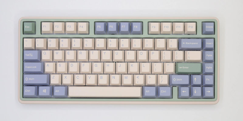 Varmilo Minilo VXT81 Eucalyptus 75% Hotswap Triple Mode RGB Mechanical Keyboard - Switch:Cherry MX Brown