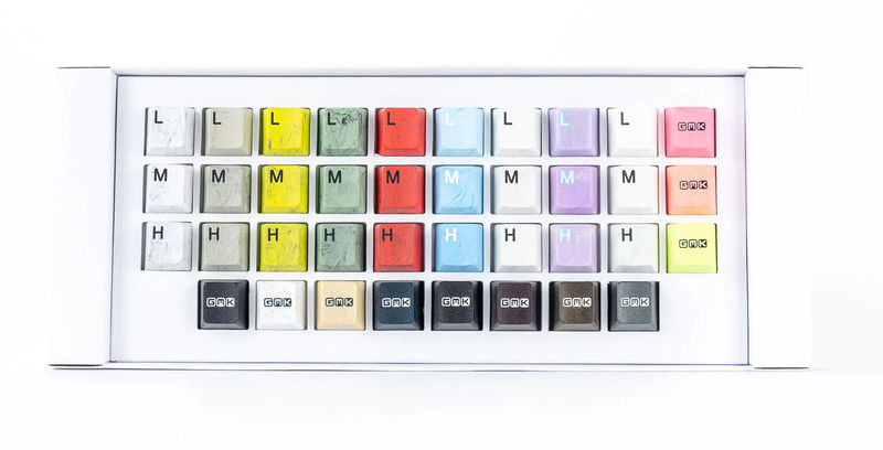 GMK Color Sample Keycap Kits - Series:Special Effects 1