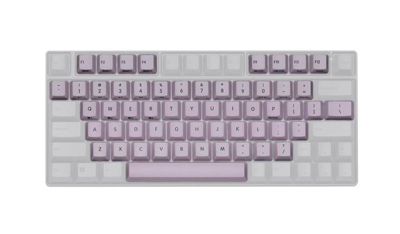 Topre Realforce RC1 Keycap Set - Kit:Alpha - Primary Keycap Color:Smoky Lilac
