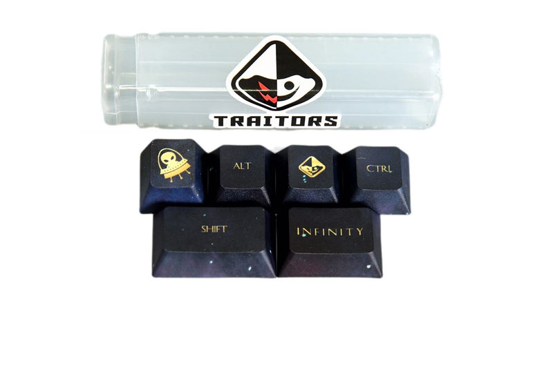 Traitors Infinity 6 Key Cherry Profile Dye Sub PBT Add-on Keycap Set