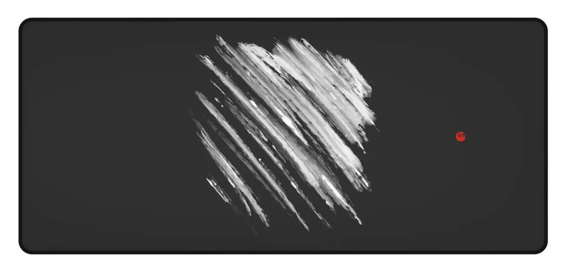 900mats Modern Ink Desk Mat - Mousepad Color:The Fading