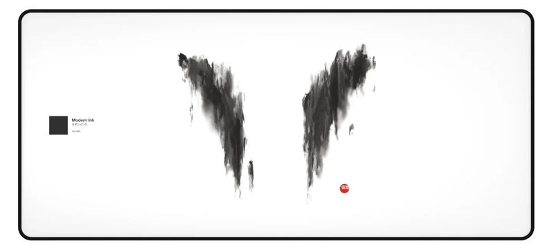 900mats Modern Ink Desk Mat - Mousepad Color:The Valley