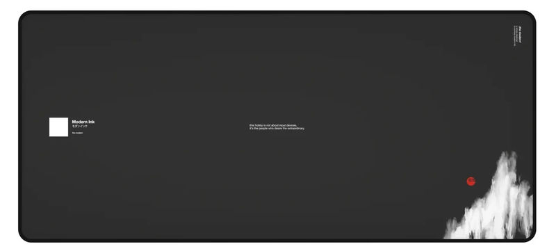 900mats Modern Ink Desk Mat - Mousepad Color:The Modern